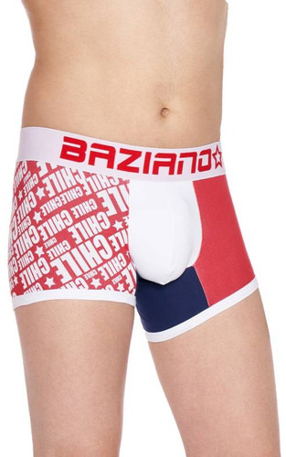 Boxer Baziano Algodon Lycra Tricolor Chile