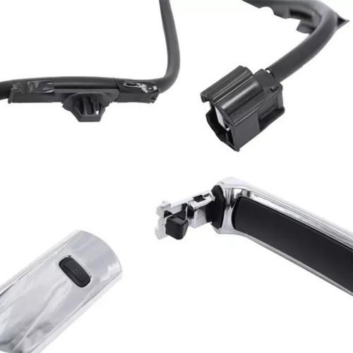 Manija Puerta Delantera Izquierda Nissan Roog Ue 2010-2013 Plateado Delantera
