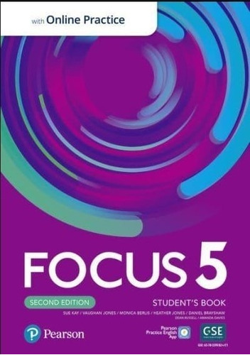 Focus 5 (2nd.ed.) Student's Book + Myenglishlab &  Re