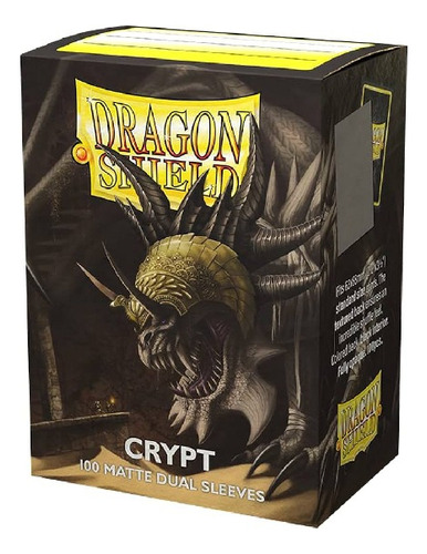 Dragon Shield - Padrão - Crypt Matte Dual Sleeve