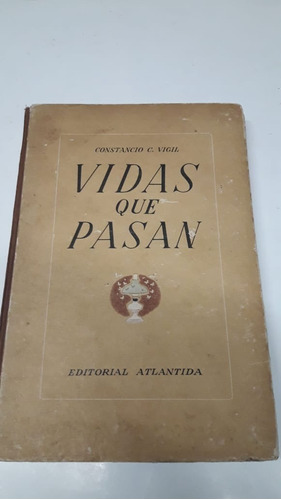 Vidas Que Pasan - 3º Edicion De  Vigil, Constanc Atlantida