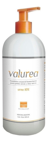 Valurea Emulsión Corporal Humectante Pieles Muy Secas 500ml