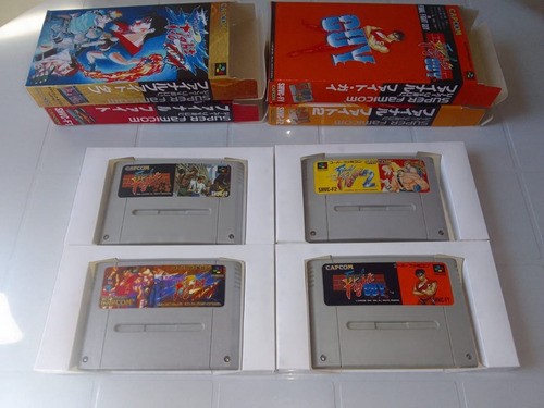 Coleção Final Fight 1,2,3 E Guy Para Super Famicom (Usado)