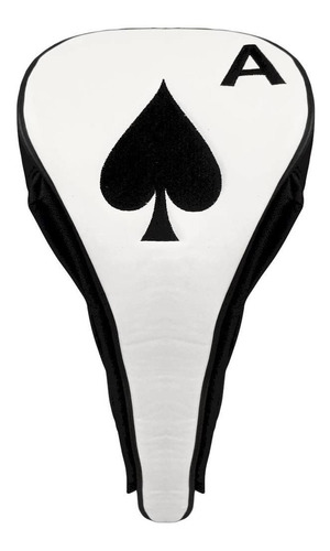 Jp Lann Golf Ace Of Spades - Funda Para Cabeza De Conductor 