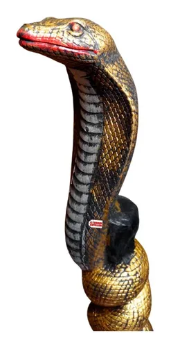 Bastón Cobra 65 Cm Vara Serpiente Egipcio - Ciudad Cotillón
