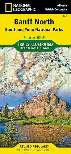 Libro: Banff North Map [banff And Yoho National Parks] Map,