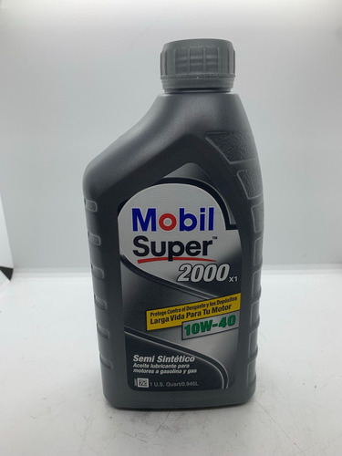 Aceite Semi Sintetico Mobil 10w40 (gasolina - Gas)