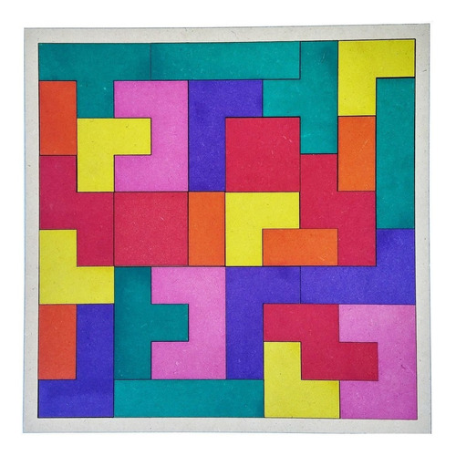 Tetris De Madera Para Niños