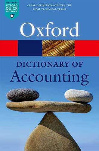 A Dictionary Of Accounting (oxford Quick Reference), De Law, Jonathan. Editorial Oxford University Press, Tapa Blanda En Inglés