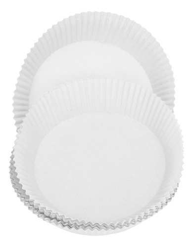 Forro De Papel Branco Branco Para Fritadeira 50 Unidades, Re