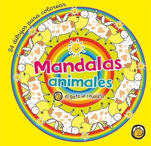 Libro Para Pintar Mandalas Infantiles - Reino Mágico -guadal