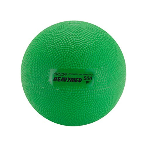 Pelota Medicinal Heavymed 500, 10 Cm/500 G/1.1 Lb, Verd...