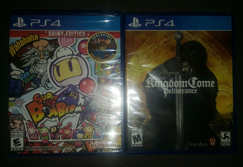 Ps4 Súper Bomberman Shiny Edition Kingdom Come Set 2