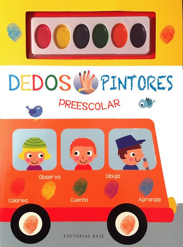Libro Dedos Pintores El Autobús - Galloway, Fhiona