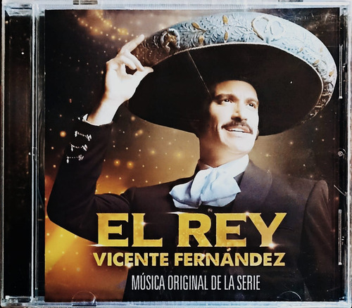  Vicente Fernandez -el Rey ( Soundtrack ) - Cd Disco - Nuevo