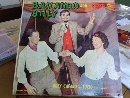 Billy Cafaro Bailando Con Billy Disco Lp Vinilo Muy Buen Est