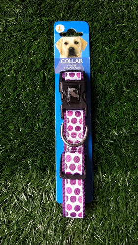 Collar Perro Raza Grande 70cm Puntos Petler Mascotas