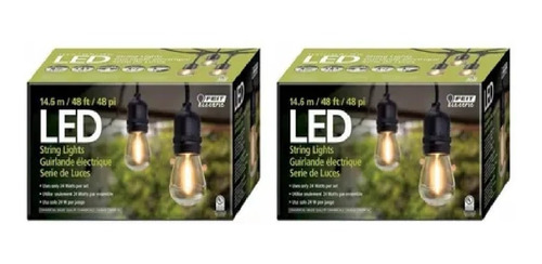 Guirnalda Led 2 Cajas String Lights Feit Elec Serie De Luces