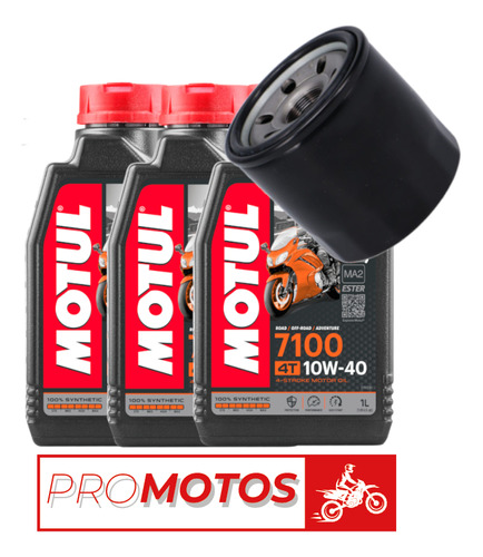 Kit Mantencion Suzuki Gsx-r 250 Motul + Filtro