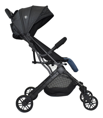 Mala Argus Priori para carro de bebê cor azul
