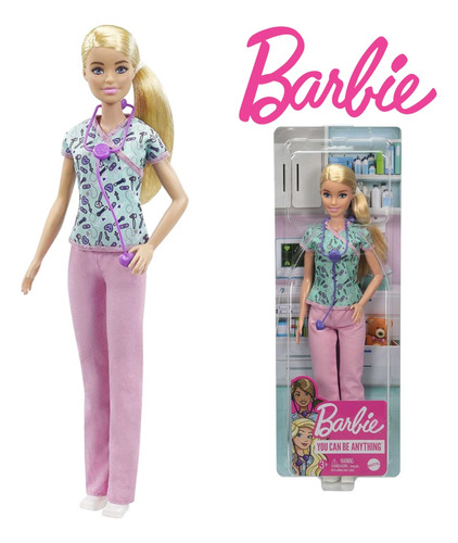 Muñeca Barbie Enfermera Original