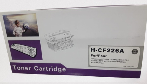 Toner Compatible Cf226a (26a) Para Laser Jet Pro M402dw