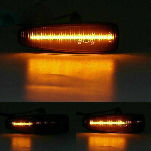 Imagem 2 de 3 de Seta Smoked Led Sequencial Paralama Lancer, Evo, Ralliart