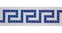 Imagen 2 de 6 de Cenefa Griega De 15cms.ancho Mosaico Kolorines
