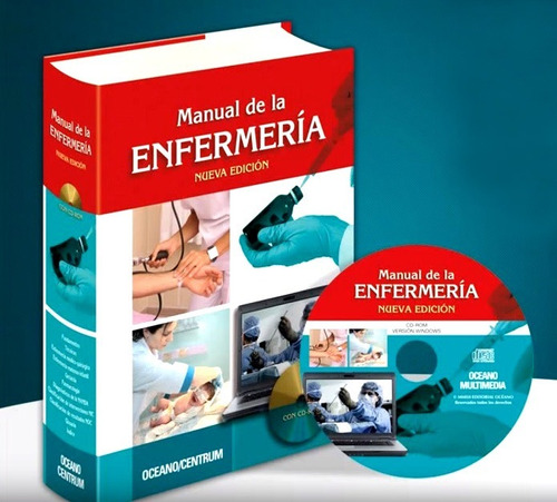 Libro Manual De La Enfermería Oceáno Centrum + Cd