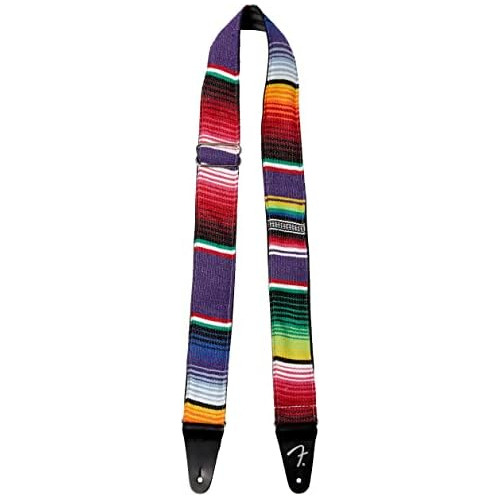 Correa De Guitarra Serape, 2 Pulgadas, Multi Morado