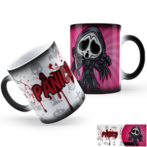 Taza Mágica Scream Ac Calidad