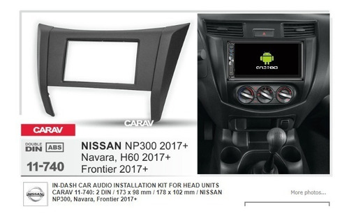 Radio Auto Para Nissan Np300 Wifi - Gps -usb S/instalar