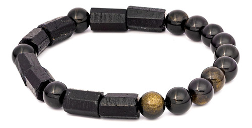 Artículos Conscientes - Pulsera De Turmalina Negra - Pulsera