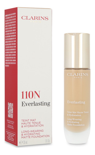 Base de maquillaje líquida Clarins Everlasting 80068057 Base de maquillaje Clarins Clarins Everlasting Youth Honey tono honey - 30mL