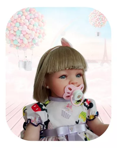 Bebê Reborn Promoção Princesa Boneca Luxo Envio Rápido Linda