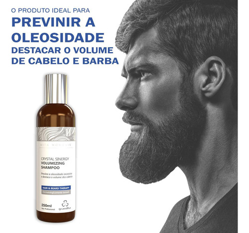 Shampoo Crystal Sinergy Fitoterápico Com Oléos Essenciais