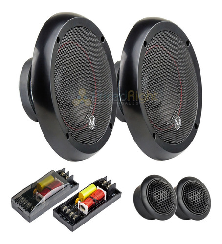 Csl-600 Set De Medios 6.75 Audiopipe 85 Watts Rms Por Lado