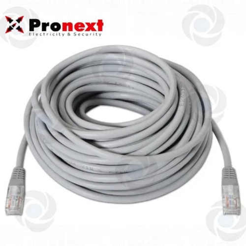Imagen 4 de 6 de Cable De Red Armado Utp X 20 Mts Rj45 Patch Cord Internet