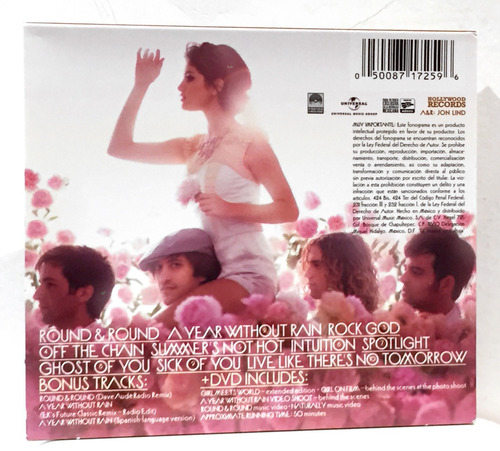 Imagen 2 de 2 de Selena Gomez & The Scene A Year Without Rain Deluxe Cd Dvd