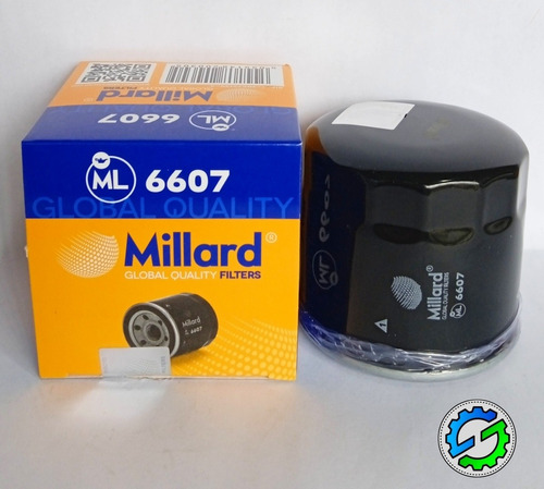 Filtro De Aceite Ml 6607 Millard Mazda 3 Festiva Subaru 