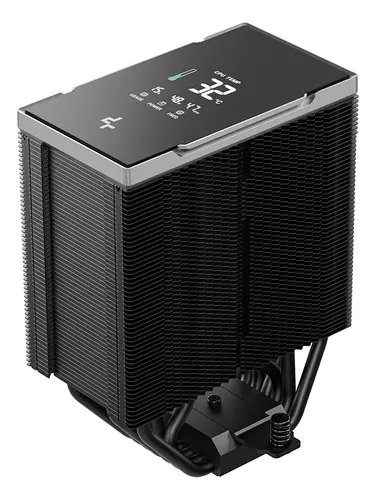 Cooler Deepcool Nyx Ak700 4 Pinos Preto Rgb 2700rpm Preto