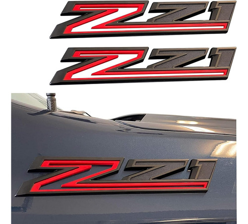 Paquete De 2 Emblemas Oem Z71 2019-2023 Compatibles Con Piez