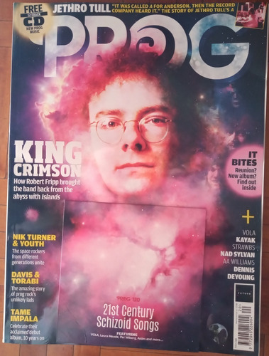 Revista Prog 120 Inglesa - Año 2021 - Con Cd Original