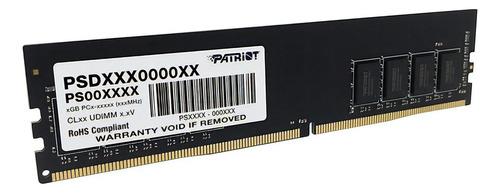 Memoria Ram Ddr4 8gb 3200mhz Patriot Udimm 1.2v Cl22 Para Pc