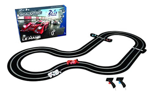 Scalextric Le Mans 24hr 1:32 Slot Car Race Track C1368t