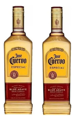 02 Tequila Jose Cuervo Especial Gold 750ml - Original