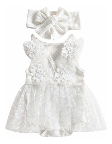 Pañalero Bebe  Blanco Encaje  