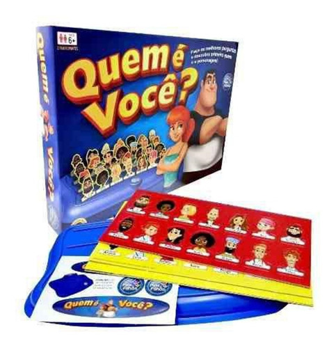 Jogo Tabuleiro Quem E Voce Cara A Cara Pais & Filhos