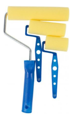 Set Rodilos Esponja Excelsior Wesser De 5-9 Y 15 Cm