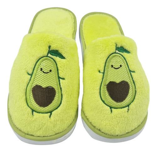 Pantufla Invierno Comodas Figura Aguacate